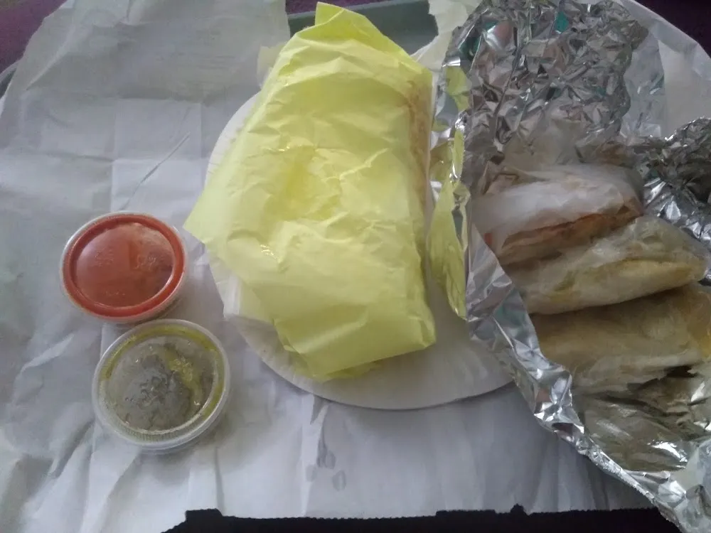 Tacos and Breakfast Burrito